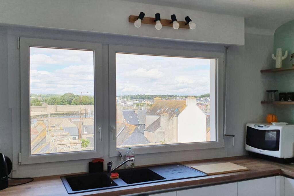 Le Phare De La Croix Pleine Vue Mer Centre Ville Concarneau Kültér fotó