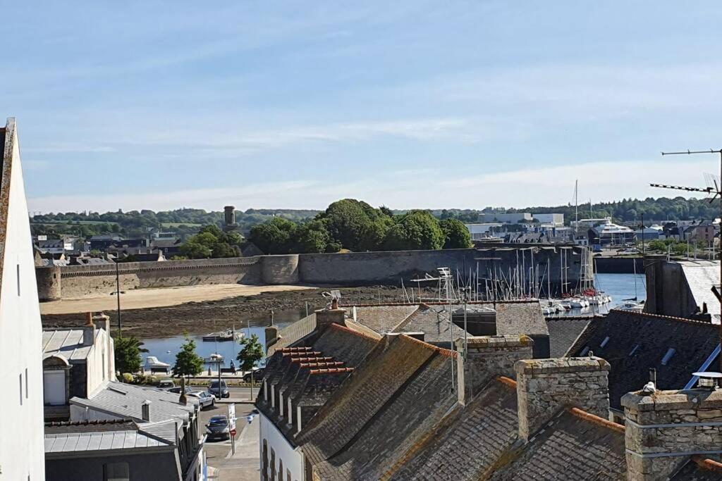 Le Phare De La Croix Pleine Vue Mer Centre Ville Concarneau Kültér fotó
